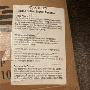 PRISM Photo Cotton Muslin Backdrop